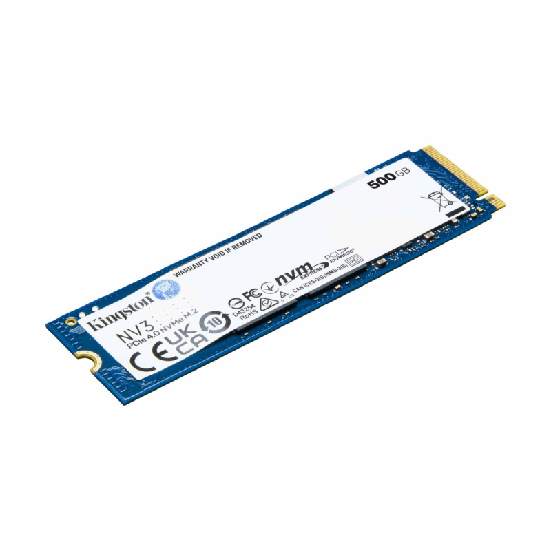 SSD KINGSTON 500GB M.2 2280 SNV3S-500G PCIe 4.0 x 4 NVMe 5000-3000MB-s - Image 2