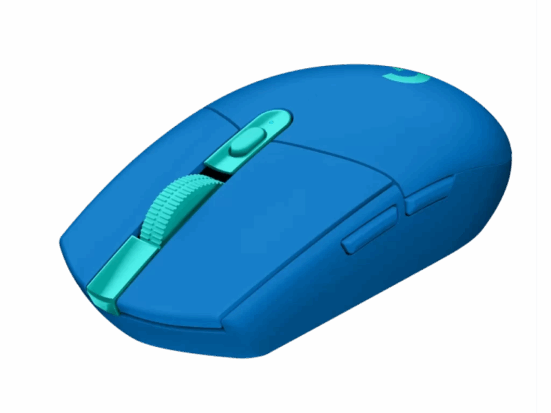 MOUSE INALÁMBRICO G305 LIGHTSPEED BLUE - Image 3