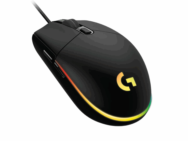 MOUSE LOGITECH G203 RGB LIGHTSYNC BLACK - Image 2