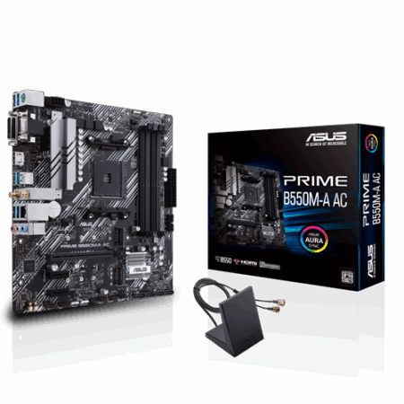 MAINBOARD ASUS PRIME B550M-A AC 4DDR4 AM4 M-ATX