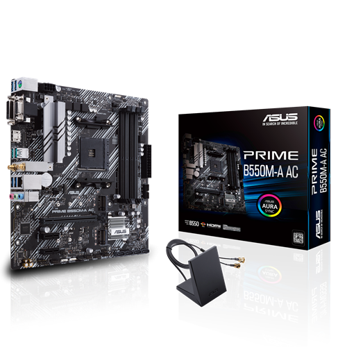MAINBOARD ASUS PRIME B550M-A AC 4DDR4 AM4 M-ATX