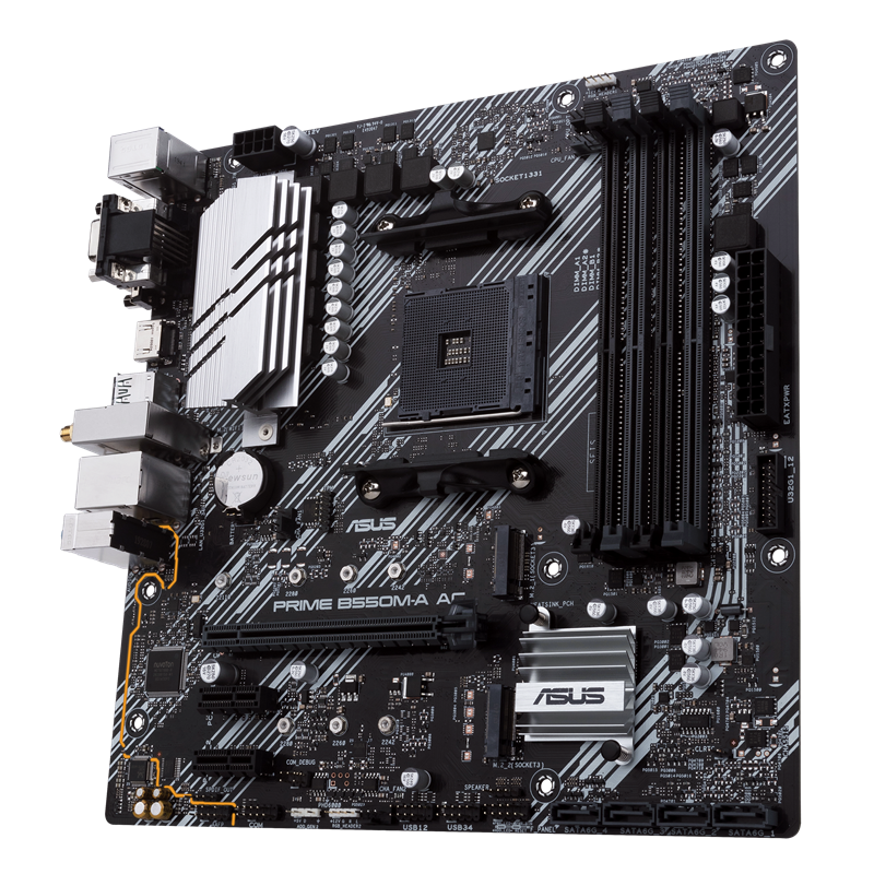 MAINBOARD ASUS PRIME B550M-A AC 4DDR4 AM4 M-ATX - Image 2