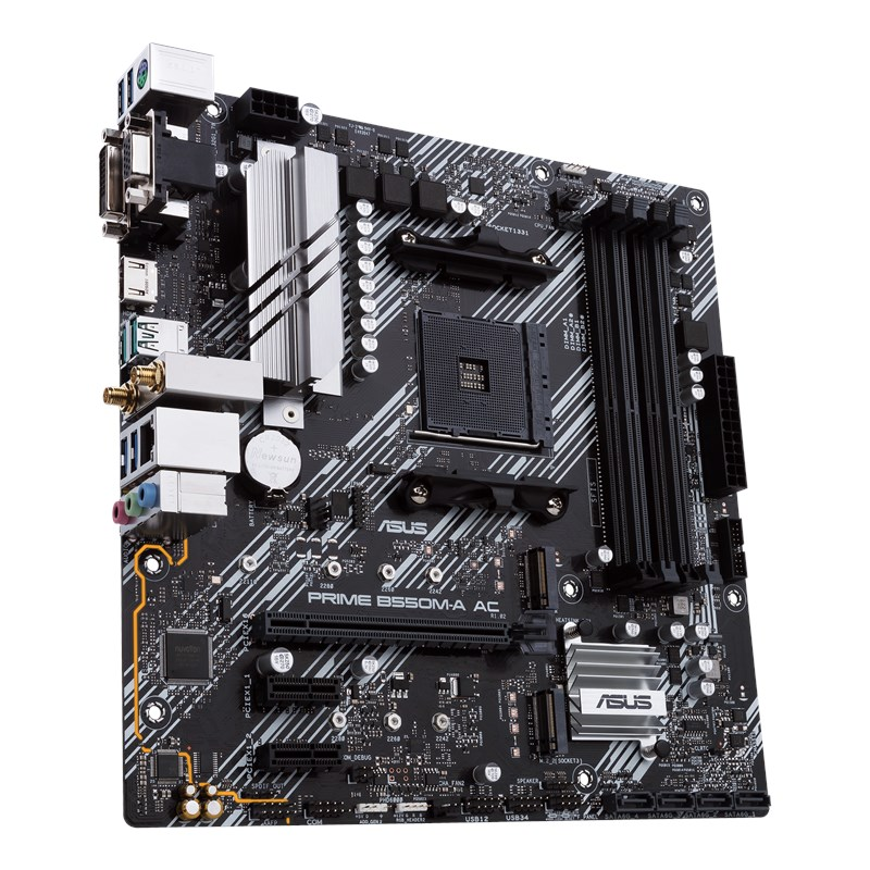 MAINBOARD ASUS PRIME B550M-A AC 4DDR4 AM4 M-ATX - Image 3