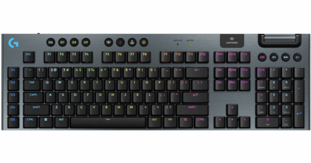 TECLADO LOGITECH GAMING G915 NEGRO GL TÁCTIL MECÁNICO WIRELESS LIGHTSPEED