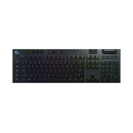 TECLADO LOGITECH GAMING G915 NEGRO GL TÁCTIL MECÁNICO WIRELESS LIGHTSPEED