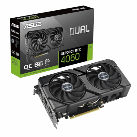 TARJETA DE VIDEO ASUS DUAL RTX 4060 V2 OC 8GB