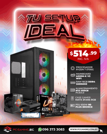 PC PROMO RYZEN 7 5700G