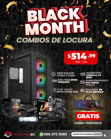 PC PROMO RYZEN 7 5700G