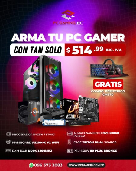 PC PROMO RYZEN 7 5700G