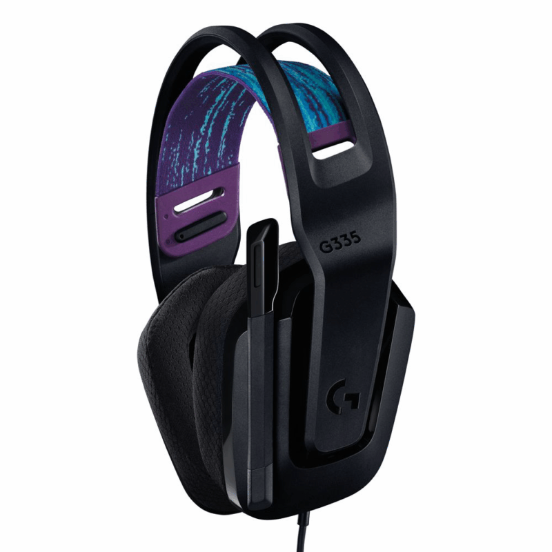 HEADSET LOGITECH GAMING G335 WIRED FOR PC PS4-5 XBOX BLACK - Image 2