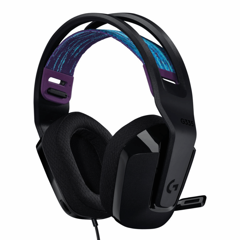 HEADSET LOGITECH GAMING G335 WIRED FOR PC PS4-5 XBOX BLACK - Image 3