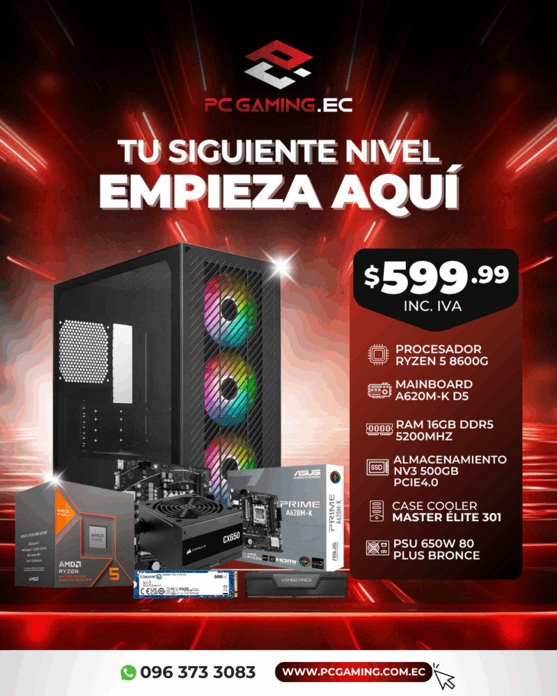 PC PROMO RYZEN 5 8600G