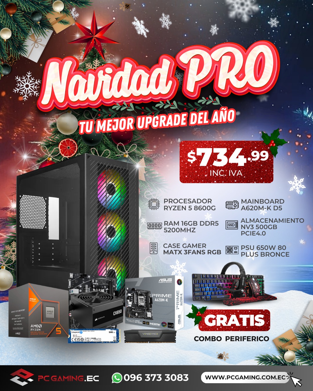 PC PROMO RYZEN 5 8600G