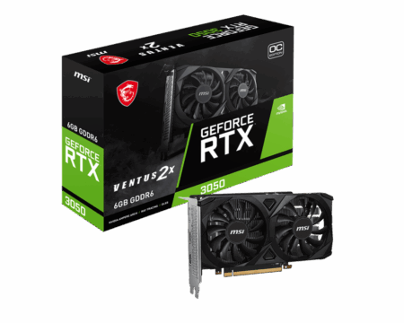 TARJETA DE VIDEO RTX 3050 VENTUS 2X 6GB OC