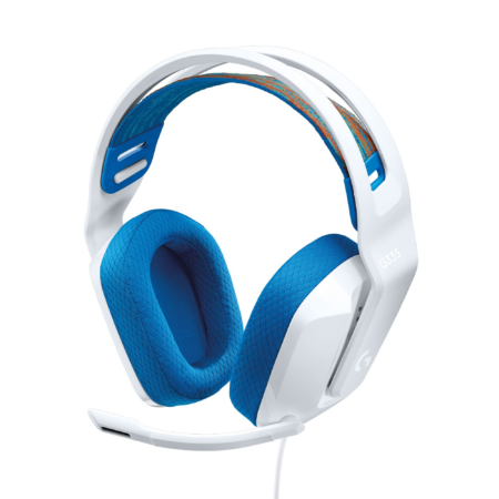 HEADSET LOGITECH GAMING G335 WIRED FOR PC PS4-5 XBOX WHITE