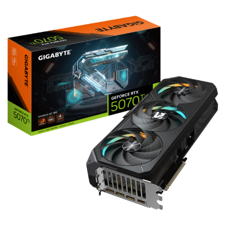 TARJETA DE VIDEO GIGABYTE RTX 5070 Ti WINDFORCE OC SFF 16G