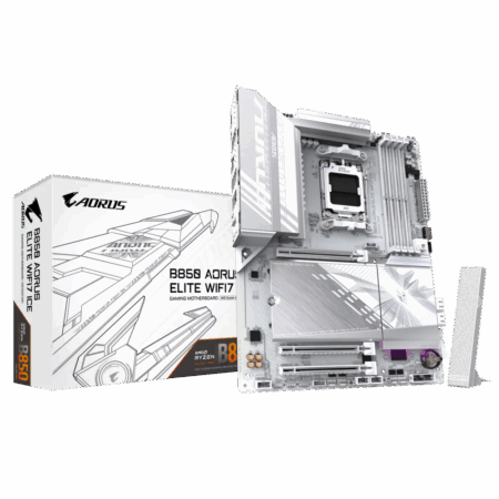 MAINBOARD B850 AORUS ELITE WIFI7 ICE