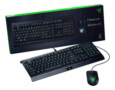 COMBO PERIFERICOS RAZER CYNOSA LITE + ABYSSUS LITE SP CHROMA BLACK USB