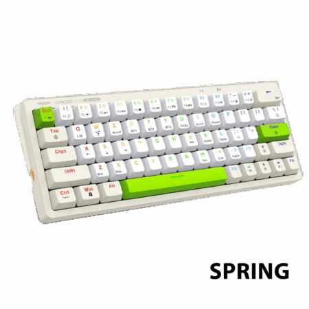 TECLADO MECÁNICO ARMAGGEDDON GMK-100 SPRING RGB TRI-MODE
