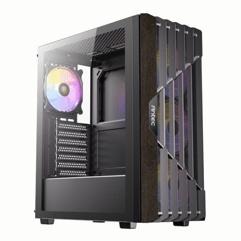 CASE ANTEC AX63 WOOD ARGB X4FANS