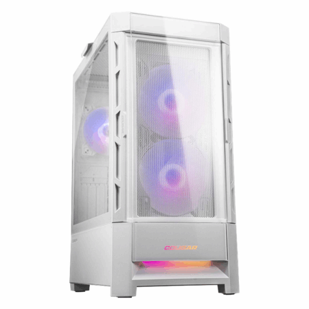 CASE COUGAR DUOFACE RGB WHITE X3FANS