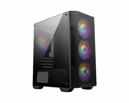 CASE MSI MAG FORGE M100A BLACK X4FANS