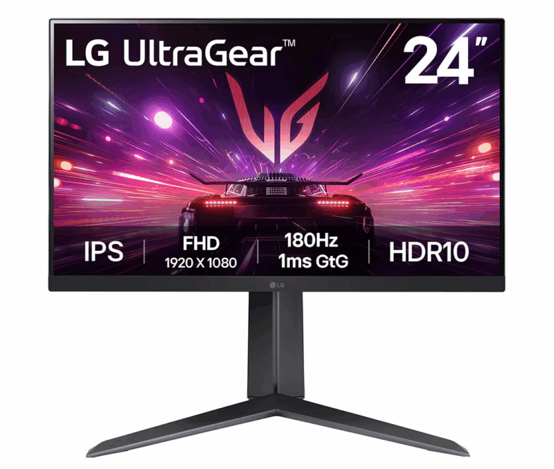 MONITOR LG 23.8INCH UG FHD IPS DP HDMI 180Hz 1ms G-Sync