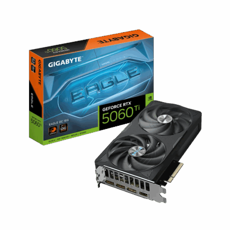 TARJETA DE VIDEO GIGABYTE RTX 5060 TI EAGLE OC 16G