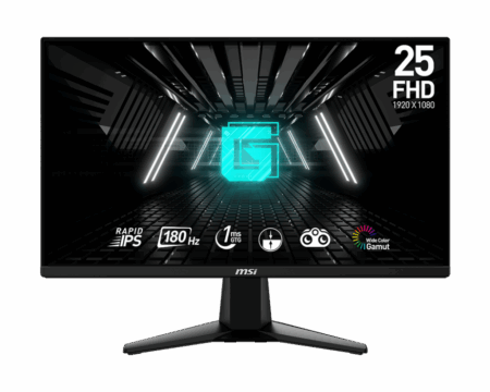 MONITOR MSI G255F 24.5”INCH /FHD/IPS/180Hz/1MS