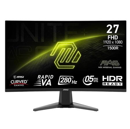 MONITOR MSI MAG 276CXF 27"INCH CURVO/VA/FHD/280Hz/0,5MS