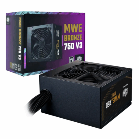 FUENTE DE PODER COOLER MASTER MWE BRONZE 750W V3