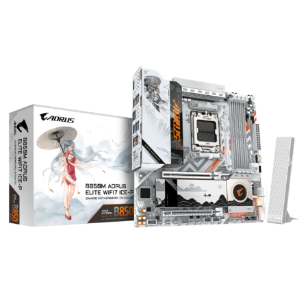MAINBOARD B850 AORUS ELITE WIFI7 ICE 4DDR5 LGA1851 ATX
