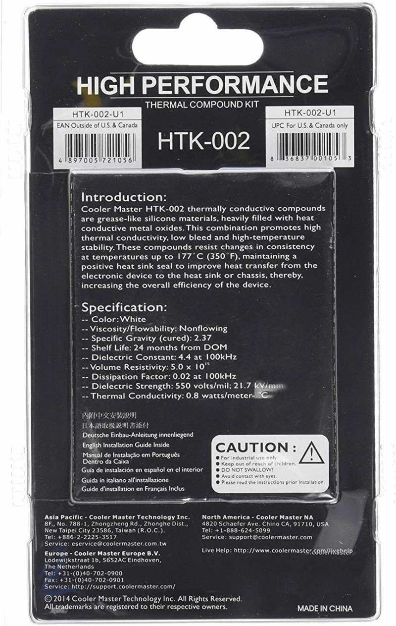 PASTA TÉRMICA COOLER MASTER HTK-002 - Image 3