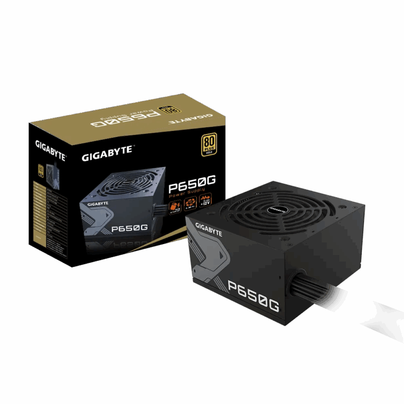 FUENTE DE PODER GIGABYTE P650G 650W 80+ GOLD ATX
