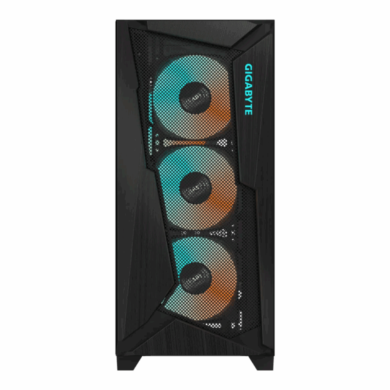 CASE GIGABYTE C301 GLASS ARGB X4FANS BLACK - Image 3