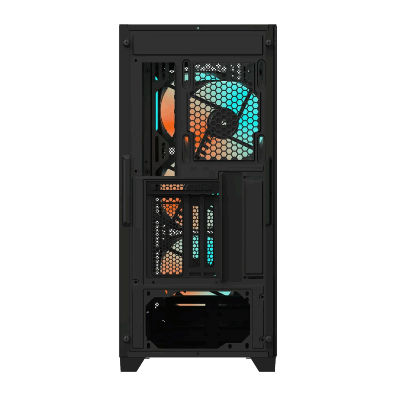 CASE GIGABYTE C301 GLASS ARGB X4FANS BLACK - Image 6