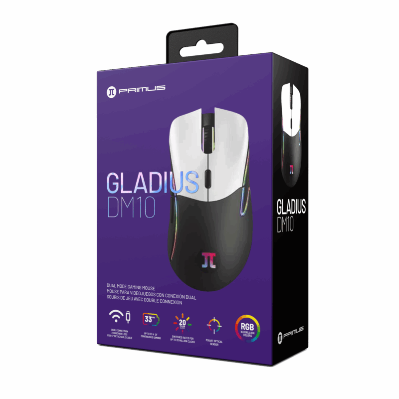 MOUSE INALÁMBRICO PRIMUS GLADIUS 10M - Image 7