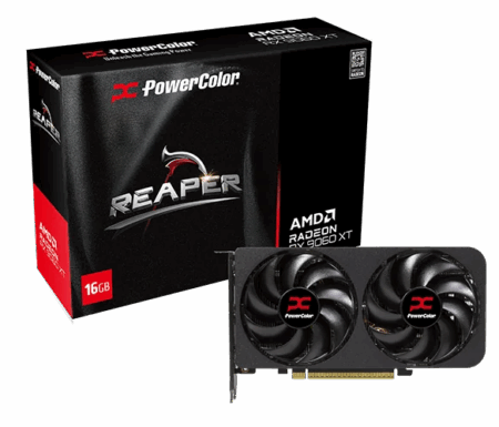 TARJETA DE VIDEO POWERCOLOR REAPER AMD RADEON RX 9060 XT 16GB