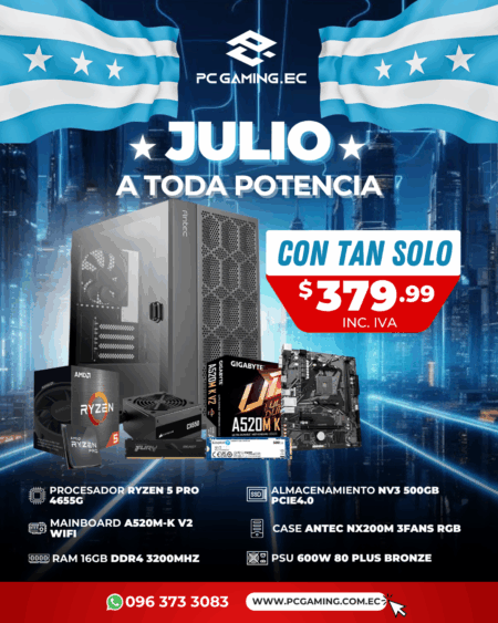 PC PROMO RYZEN 5 PRO 4655G