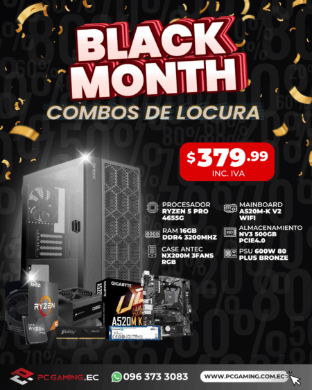 PC PROMO RYZEN 5 PRO 4655G