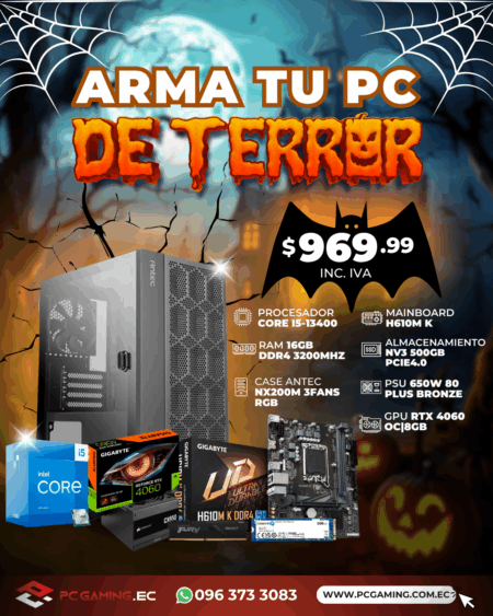 PC PROMO I5 13400+ RTX 4060 OC 8GB