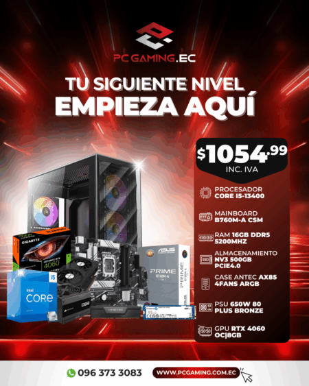 PC PROMO I5 13400 + RTX 4060 OC 8GB