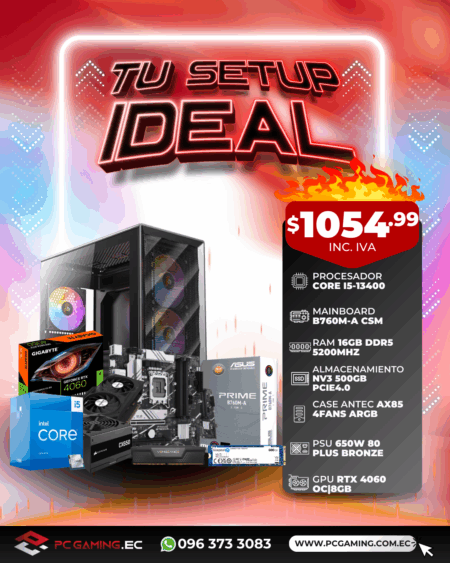 PC PROMO I5 13400 + RTX 4060 OC 8GB