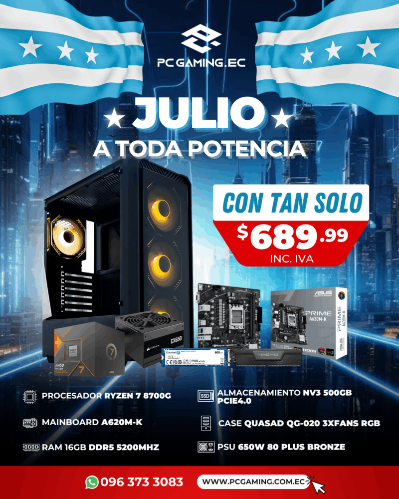PC PROMO RYZEN 7 8700G