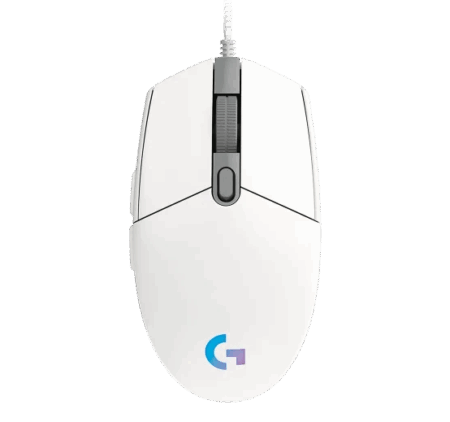 MOUSE LOGITECH G203 RGB LIGHTSYNC WHITE
