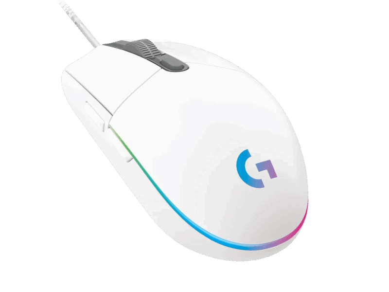 MOUSE LOGITECH G203 RGB LIGHTSYNC WHITE - Image 2