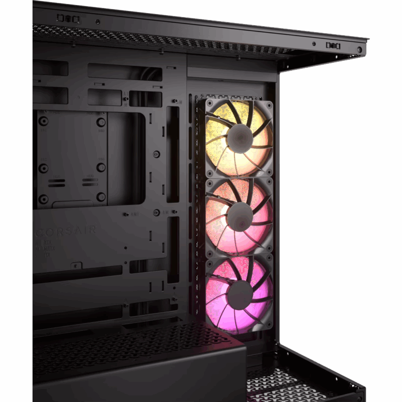 CASE CORSAIR ATX 3500X X3FANS ARGB BLACK - Image 3