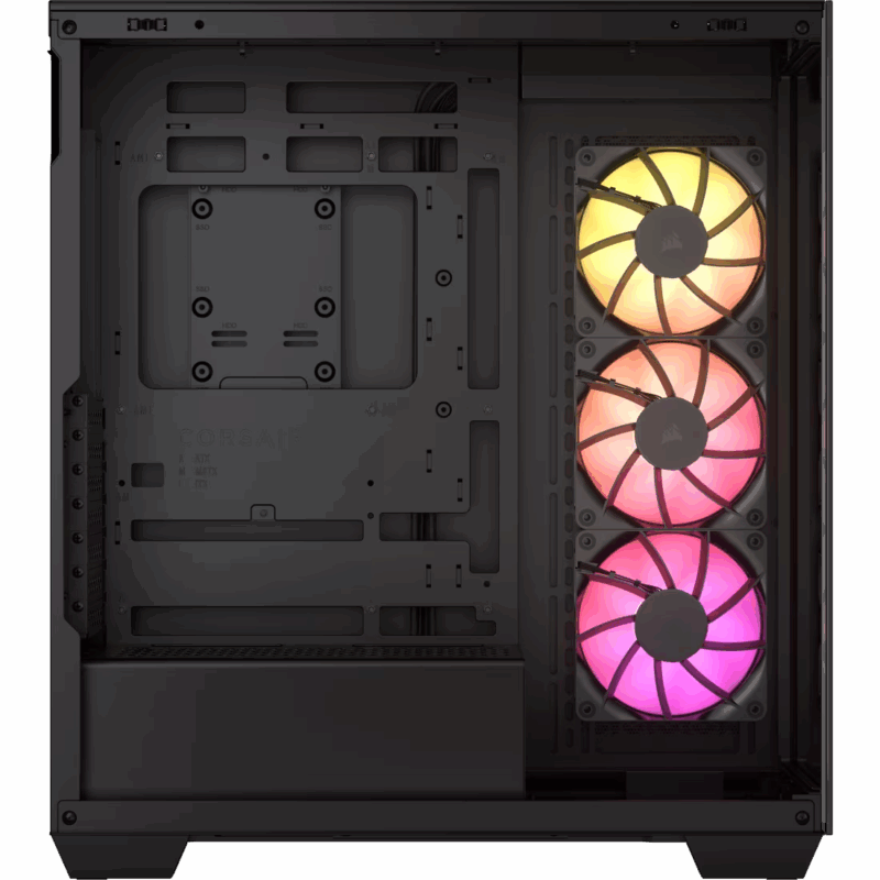 CASE CORSAIR ATX 3500X X3FANS ARGB BLACK - Image 4