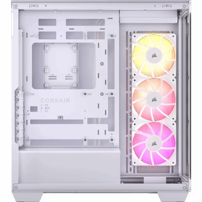 CASE CORSAIR ATX 3500X X3FANS ARGB WHITE - Image 4