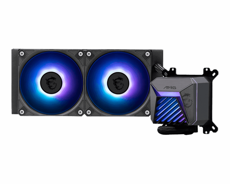 COOLER LIQUIDO MSI MAG CORELIQUID A15 240MM BLACK